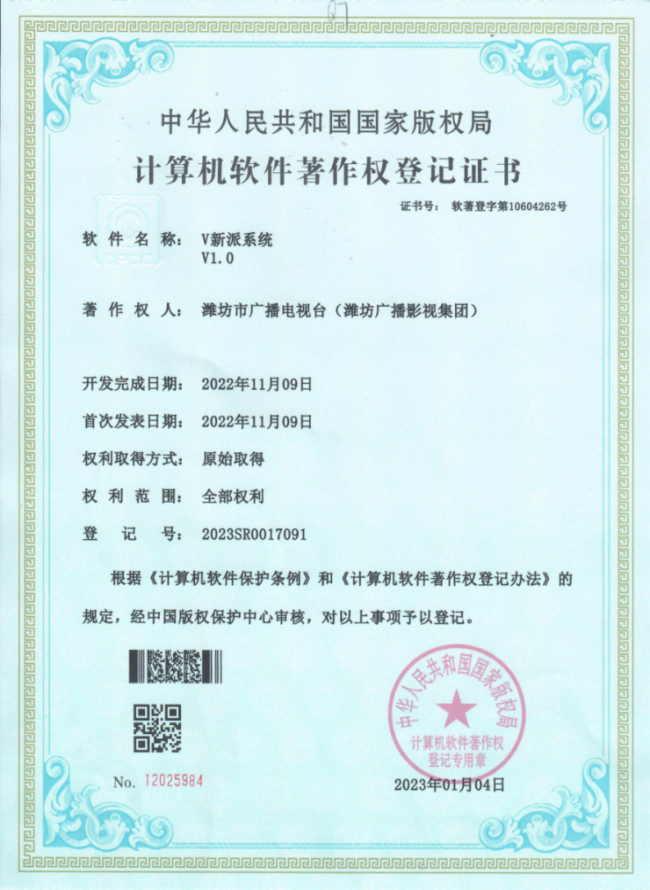 V新派系統(tǒng)